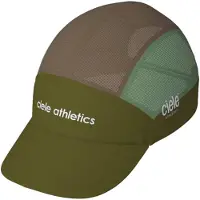 Ciele Casquette FSTCap Field Iconic SL Vert Marron, Taille S/M