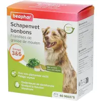 Beaphar friandises à la graisse de mouton et aux algues pour chien