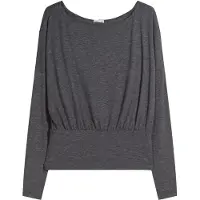Bershka T-shirt gris foncé
