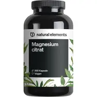 Natural Elements Gélules de citrate de magnésium - 365 gélules (pour 4 mois) / none