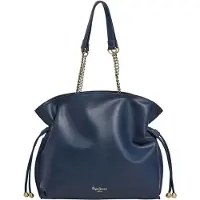 Pepe Jeans pour femme. PL0300037 Sac à main Gwendolyn navy (OSFA), Casuel, Polyuréthane, Marine