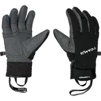 Camp - Gants d'alpinisme et d'escalade PrimaLoft&reg; - Geko Ice Pro en Cuir - Taille S - Noir