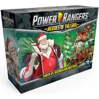 Renegade Game Studios Power Rangers : Heroes of the Grid - Santa vs Heximas Holiday Pack - Brettspiel Zubehör - ENG Edition
