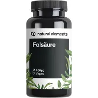 Natural Elements Comprimés d'acide folique - 400 comprimés_pour 13 mois