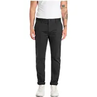 Replay M9998.000.84905 Pantalon chino noir 32 / 32 hommes noir 32