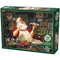 Cobble Hill Puzzle Santa peinture voitures 1000 pièces