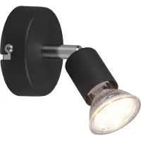 TRIO Plafonnier PARIS noir R80911032
