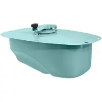 Rms Classic Piaggio Vespa 121730083 Réservoir de carburant Bleu Bleu Taille unique