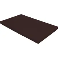 TexCorp Matelas souple pour chien, canapé confortable pour chien - coussin pour chien, panier pour chien et lit pour animal en noir 81x50 cm