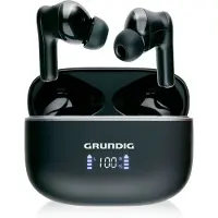 Grundig écouteurs Bluetooth Sans Fil, étui De Charge Noir -