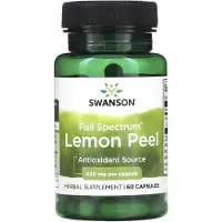 Swanson Health , Zeste de Citron Plein Spectre, 400 mg, 60 Gélules