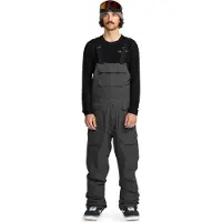 Volcom - Salopette de snow imperméable et respirante - Roan Bib Overall Dark Grey pour Homme - Taille S - Gris