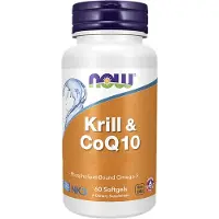 Now Krill & CoQ10 - 60 softgels