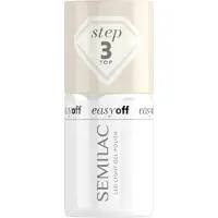 Semilac Easy Off Step 3 vernis top coat gel 7 ml