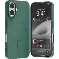 Mercury Semi-silicone MagSafe Series (Apple iPhone 16), Coque pour téléphone portable, Vert