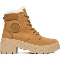 Palladium Chaussure à lacets 'Pallarise NBK L' cognac