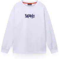 Napapijri T-Shirt 'Fiemme' bleu marine / jaune / blanc