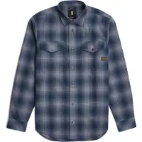 G-Star Marine Long Sleeve Shirt Bleu XL Homme
