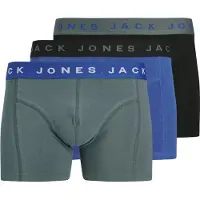 Jack & Jones Boxers 'JACBENNETT' bleu / gris / noir