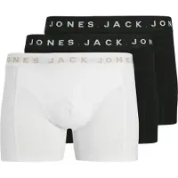 Jack & Jones Boxers 'JACBENNETT' beige / noir / blanc