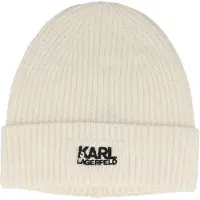 Karl Lagerfeld Bonnet ' 805601 ' crème / noir