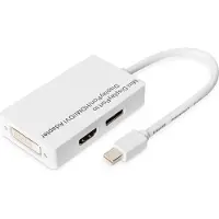 Digitus Mini DisplayPort Adapt. DisplayPort HDMI + DVI