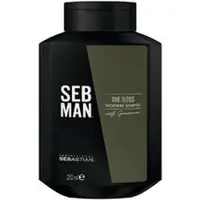 Sebastian Professional - SEB MAN The Boss Fine Hair Shampoo (Thickening shampoo) - Volume: 250 ml