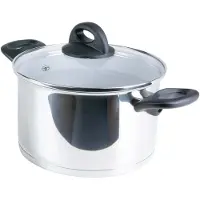 Genius Cerafit Steel Kochtopf Set 2-tlg 20cm, Edelstahl