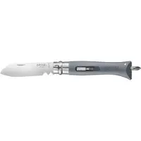 Opinel - Couteau de bricolage multifonctions - Couteau Bricolage T9 Gris