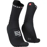 Compressport Chaussettes Pro Racing V4.0 Trail Noir, Taille Taille 1