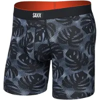Saxx Multi-sport Mesh Brief Fly Boxers Noir,Gris S Homme