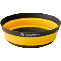 Sea to Summit - Bol pliable ultra-léger - Frontier Ultralight Collapsible Bowl Yellow en Silicone - Taille M - Jaune