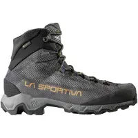 La Sportiva - Chaussures de randonnée en GORE-TEX - Aequilibrium Hike GTX Carbon/Jungle - Taille 43,5 - Gris
