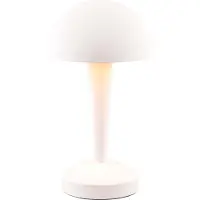 RL Lampe de table Canaria blanche 1xE14x5W en métal, dimensions : 26,5 x 15 x 15 cm, IP20,