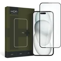 Hofi Hartglas Glass Pro+ Iphone 15 Schwarz (1 pcs, Apple iPhone 15), Téléphone portable : film de protection, Noir