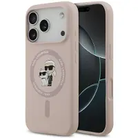 Karl Lagerfeld Karl&choupette Ring Magsafe Iphone 17 Pro Phone Case Rose