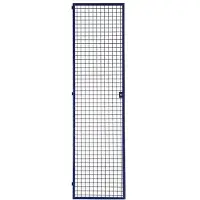 Nordwest Porte grillagée LOGS 240 H1970xL540mm bleu RAL 5022 verrouillable