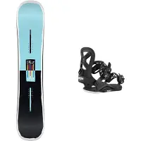 Nidecker - Snowboard freestyle - Cheat Code Youth 2026 - Taille Enfant 135 cm - Bleu
