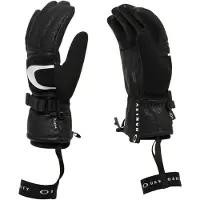 Oakley - Gants chauds et imperméables - Timberline Glove Blackout pour Homme en Cuir - Taille S - Noir