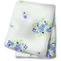 Lulujo - Lange mousseline - Bouquet bleu vintage - ELEMENTS FOR KIDS