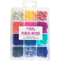 Graine Créative Boite De Perles Heishi Vif