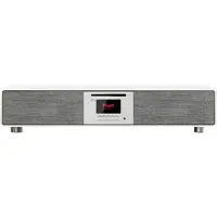 Pinell Radio Supersound 901 White DAB/DAB+/Intern (DAB, DAB+ DAB, FM, Bluetooth, WiFi), Radio, Blanc, Gris