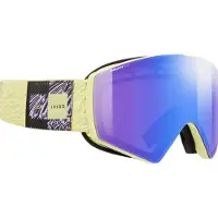 Julbo - Masque de ski photochromique - Razor Edge Reactiv 1-3 HC Yellow/Black en Silicone - Jaune