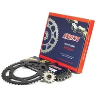 Axring Kit Chaîne Regina Pour Moto Honda 125 Z Monkey 2018 À 2021 15x34 Pas 420 Neuf