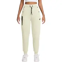 Nike Tech Fleece Femme - Pantalons, Blanc - Taille 36 - Jersey de coton