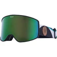 Roxy - Masque de ski/snowboard - Storm Peak Chic Goggles Big Dots / Clux ML Green S3 pour Femme - Vert