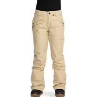 Volcom - Pantalon de snow imperméable et respirant en GORE-TEX ePE - Kanyon Insulated Gore-Tex Pant W Oatmeal pour Femme - Taille S - Beige