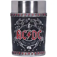 Nemesis Now Ac/Dc Back In Verre À Liqueur Noir 9x11cm