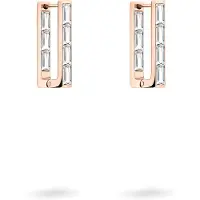 Liebeskind berlin Boucles d'oreilles or rose / transparent