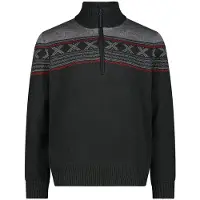 CMP Pull en tricot à col zippé
